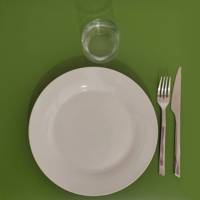 Mange-debout pied noir 60x60cm vert lime - intérieur - RestooTab