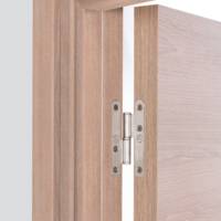 Bloc-porte isolant KREATION H.71 à 98 mm chêne clair - 204 x 83 cm - droit poussant - Gedimat - RIGHINI