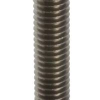 Boulon poêlier tête ronde empreinte fendue inox A2 - Gedimat - NORAIL