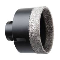 Scie trépan diamant à sec avec emmanchement M14 pour meuleuse - Gedimat - DIAGER