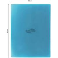 Lot de 10 set de table bleu translucide format 40x30cm pour activités manuelle