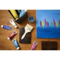 Tube 250ml Peinture Acrylique Studio Haute Viscosité Sienne Brûlée - PÉBÉO