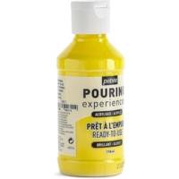 Peinture Acrylique POURING Expérience Prête à l'emploi 118ml JAUNE PRIMAIRE