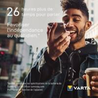 Batterie externe mobile Power Bank Energy 5000, blanc