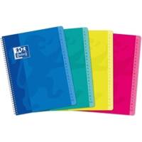 Carnet Répertoire 90g spirale 17 x 22 cm 5x5 100 pages Coloris Aléatoire