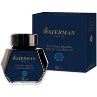 Flacon d'Encre 50 ml pour Stylo-plume Bleu Mystère - WATERMAN