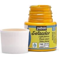 Flacon 45 ml Peinture Setacolor pour tissus clairs BOUTON OR - PÉBÉO