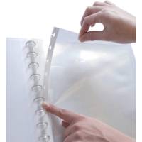 Protège documents Vario-Zipp 20 Pochettes personnalisable transparent incolore