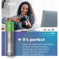 Boîte de 8 piles rechargeables AAA Pro NiMH prêtes à l'emploi, 930 mAh