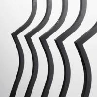Grille de défense pour fenêtre HARMONIE scellement en façade - haut.75cm - Gedimat - LAHFER