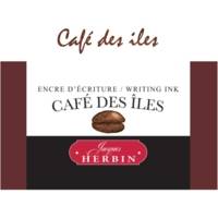 Encre traditionnelle à stylo en flacon "D" 30ml Café des îles - HERBIN