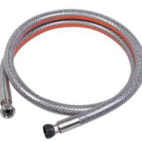 Flexible inox gaz naturel - double femelle 15 x 21 mm - Gedimat - NOYON ET THIEBAULT