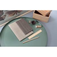 Agenda Horizons 20 Visuel Woody 15 x 21 cm Semainier Janvier à décembre - Beige