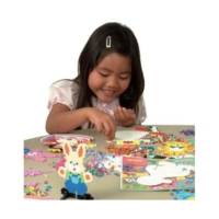 Sachet de 1000 Perles à repasser midi 5 mm Blanc