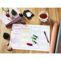 Sachet 10 Mini-surligneurs 7 Bleu fluorescent 1-3 mm