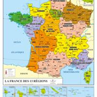 Cartes de géographie France physique et France administrative 13