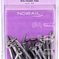 Vis agglo tête fraisée empreinte Torx inox A2 5 x 60 mm - Gedimat - NORAIL
