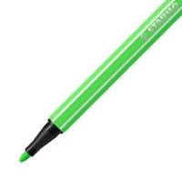 Pochette de 15 feutres de Dessin PEN 68 Pte ogive Moyenne 1 mm dont 5 fluo - STABILO