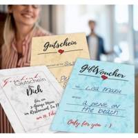 Papier à Lettres 21 X 29,7 cm 200G Marbre Beige Clair 50 Feuilles