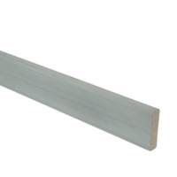 Profil de finition pour lame de terrasse ATMOSPHERE - 20 x 70 mm L.2 m - Gedimat - SILVADEC