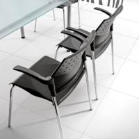Chaise CINE 4 pieds assise/dossier polypro