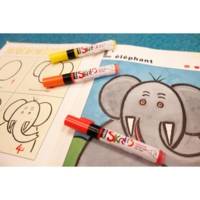 SET DE 12 Marqueur Gouache SCRIB Arc en Ciel