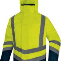 Parka 5 en 1 OPTIMUM 3 jaune fluo/marine - Gedimat