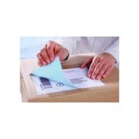 Pochette de 1200 Étiquettes Blanches de Masquage ou Correction 45,7 x 21,2 mm