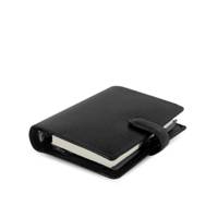 Agenda organiseur "Finsbury" format Pocket semaine sur 2 pages Noir - FILOFAX