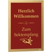 Sachet 2 Cadres d'Information Duraframe A4, Autocollant avec Fermeture Magnétique Or