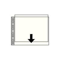 Lot de 10 Pochettes perforées A3 Paysage Transparent 85 Mic