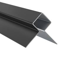 Profilé d'angle extérieur alu sable clair - Gedimat - JAMES HARDIE