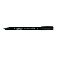 Marqueur permanent "Lumocolor 317M" Pointe 1 mm Noir - STAEDTLER
