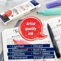 Etui de 4 Feutres PITT artist pen "Love Letters"