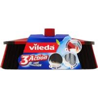 Tête de Balai Intérieur 3 fibres noir gris rouge coin antichoc sans manche