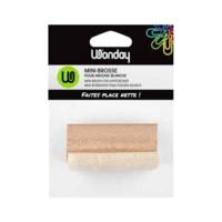 Mini brosse moquette en bois pour tableau blanc