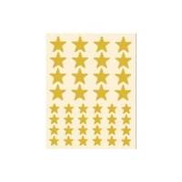 Etui 120 Gommettes Métallisées Etoile (3F 11,5X15 cm) Or