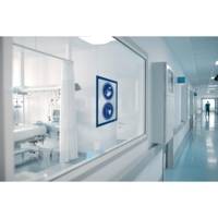 Sachet 2 Pochettes d'Affichage Adhésive DURAFRAME® A4 bleu fonce