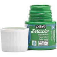 Flacon 45 ml Peinture Setacolor pour tissus clairs Vert Prairie