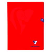 Pack 10 Cahiers MIMESYS Piqué Polypro 24 x 32 cm 96 pages 90g Q.5x5 Assortis - Clairefontaine