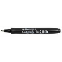 Marqueur Supreme Calligraphy Pen pointe 2 mm coloris noir