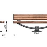 Banc Biarritz - Husson