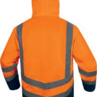 Parka 5 en 1 OPTIMUM 3 orange fluo/marine - Gedimat