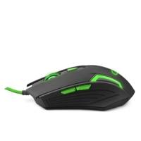 Souris Filaire pour Gamers 6D Optique USB MX205 FIGHTER Vert