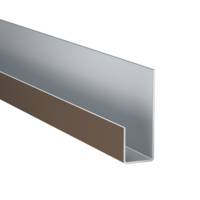 Profilé de terminaison en J HARDIE VL PLANK gris anthracite - Gedimat - JAMES HARDIE