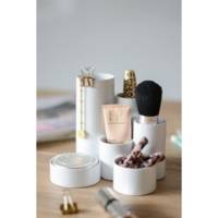 Pot à Crayons MAULtubo Ø15x12,5cm 6 compartiments Blanc