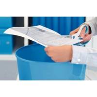 Corbeille à papier Wow capacité 15L polypropylène D29 x H32,4 cm Bleu brillant