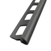 Quarts de rond ouverts en PVC long.2,50m ép.10mm gris - Gedimat - DINAC