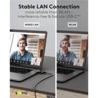 Câble Ethernet USB-C™ 3.1 vers RJ45 5 m Connexion Directe Routeur / Modem ou switch
