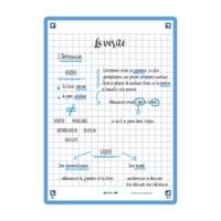 Paquet de 32 Fiches Bristol revision 2.0 Non Perforées 105x148 mm A6 Q5/5 turquoise